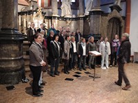 Auftritt in der Basilika