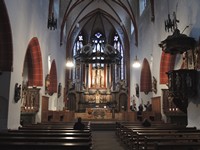 Auftritt in der Basilika