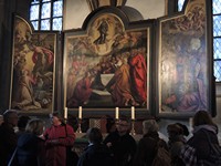 Auftritt in der Basilika